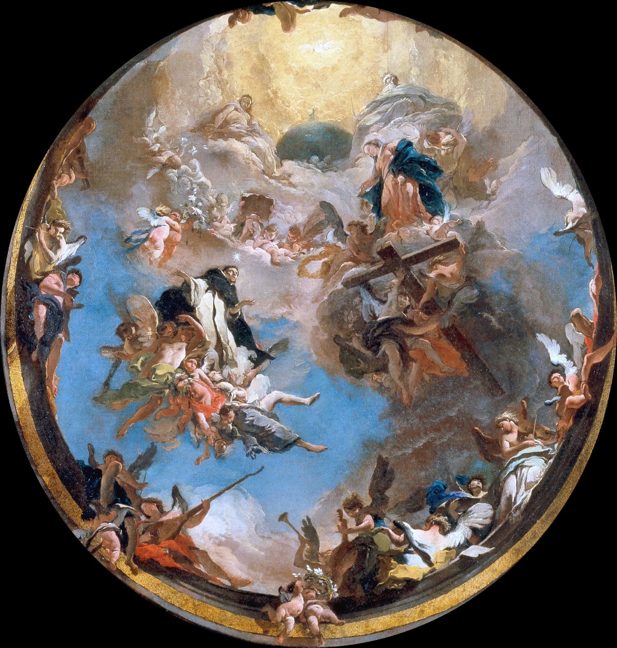 La Gloria di San Domenico, ca 1738 da Giambattista Tiepolo