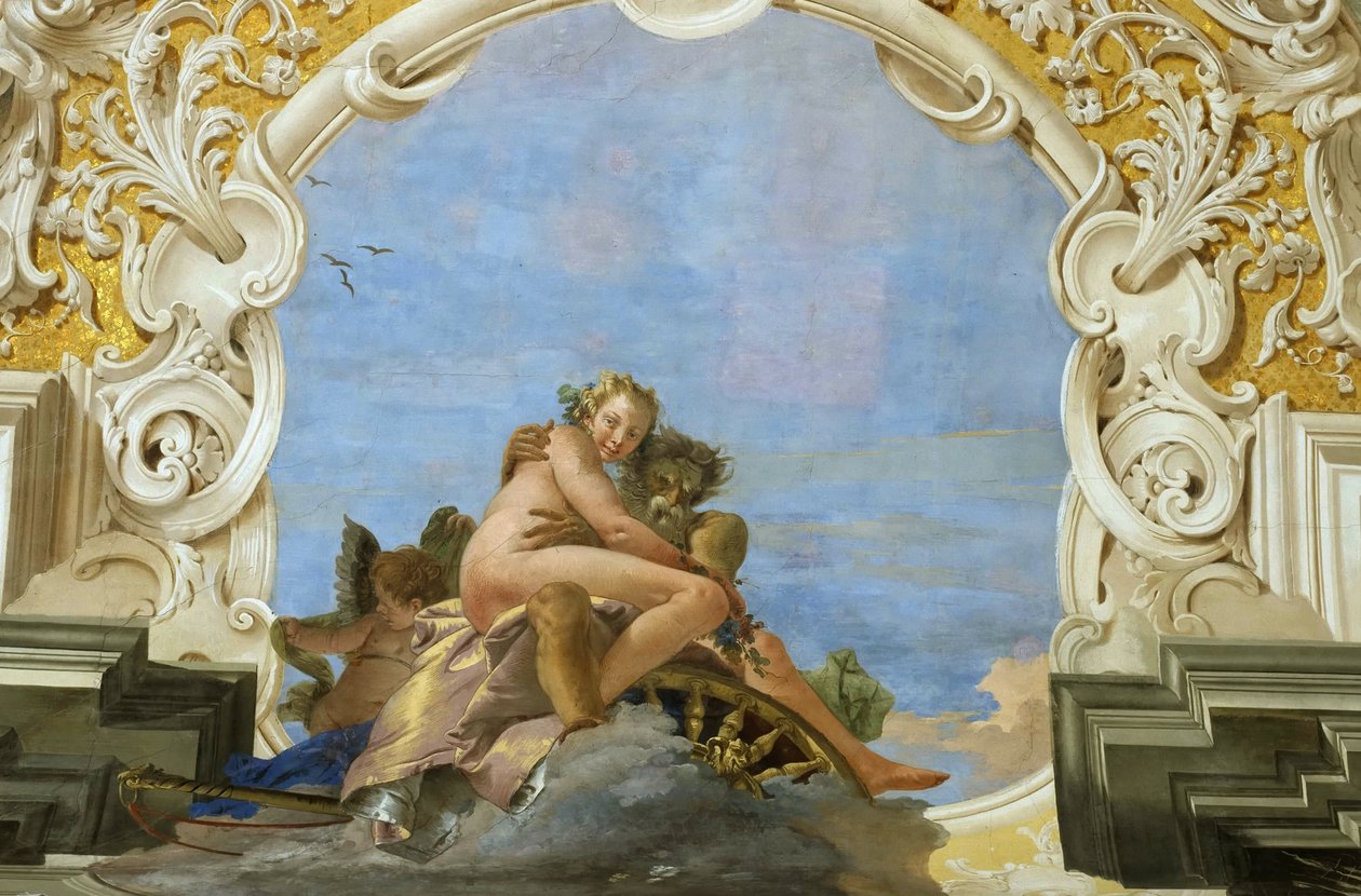 Plutone rapisce Persefone da Giambattista Tiepolo