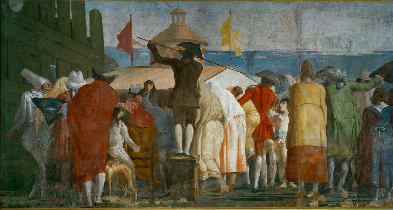 Il nuovo mondo da Giambattista & Tiepolo Giandomenico (1727-1804) Tiepolo
