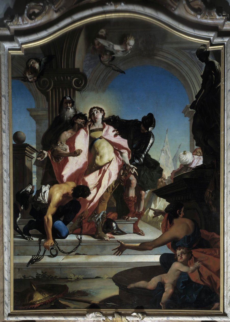Cattura di San Giorgio da Giambettino Cignaroli