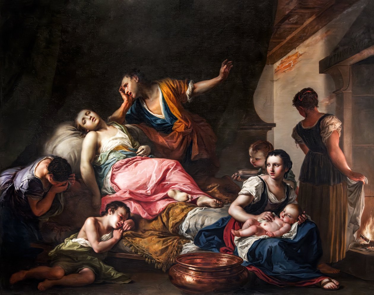 La morte di Rachel da Giambettino Cignaroli