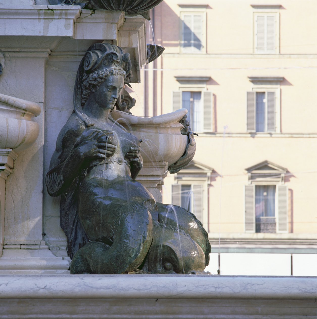 Fontana di Nettuno, o Fontana del Gigante, 1566 da Giambologna and Tommaso Laureti