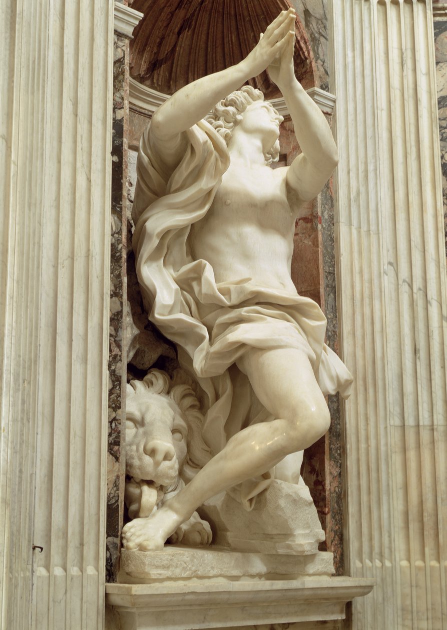Il profeta Daniele, nella Cappella Chigi, 1655-61 da Gian Lorenzo Bernini