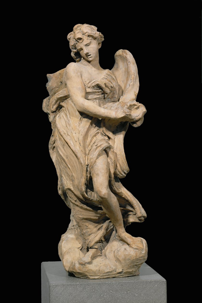 Angelo che porta la Corona di Spine ... da Gian Lorenzo Bernini