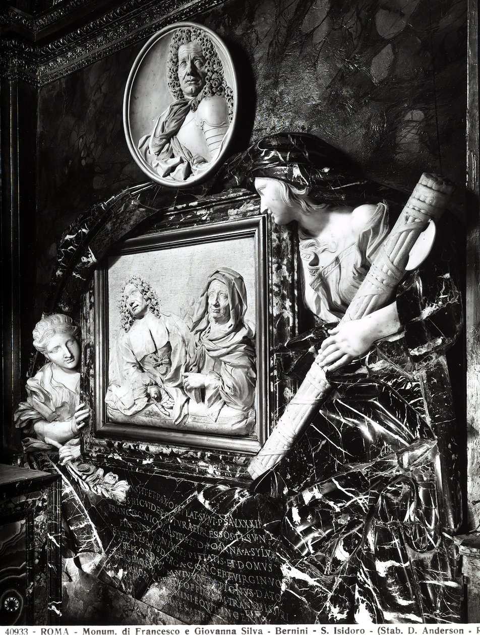Monumento a Francesco e Giovanni Silva di Gianlorenzo Bernini, 1663 da Gian Lorenzo Bernini
