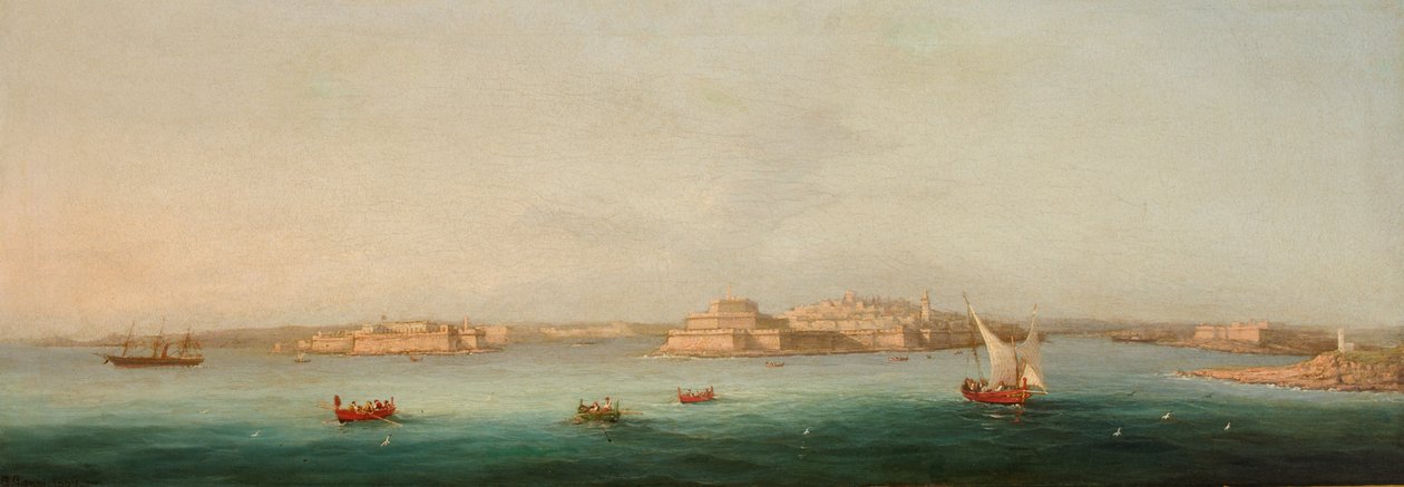 Grande Porto, Malta, 1869 da Giancinto Gianni