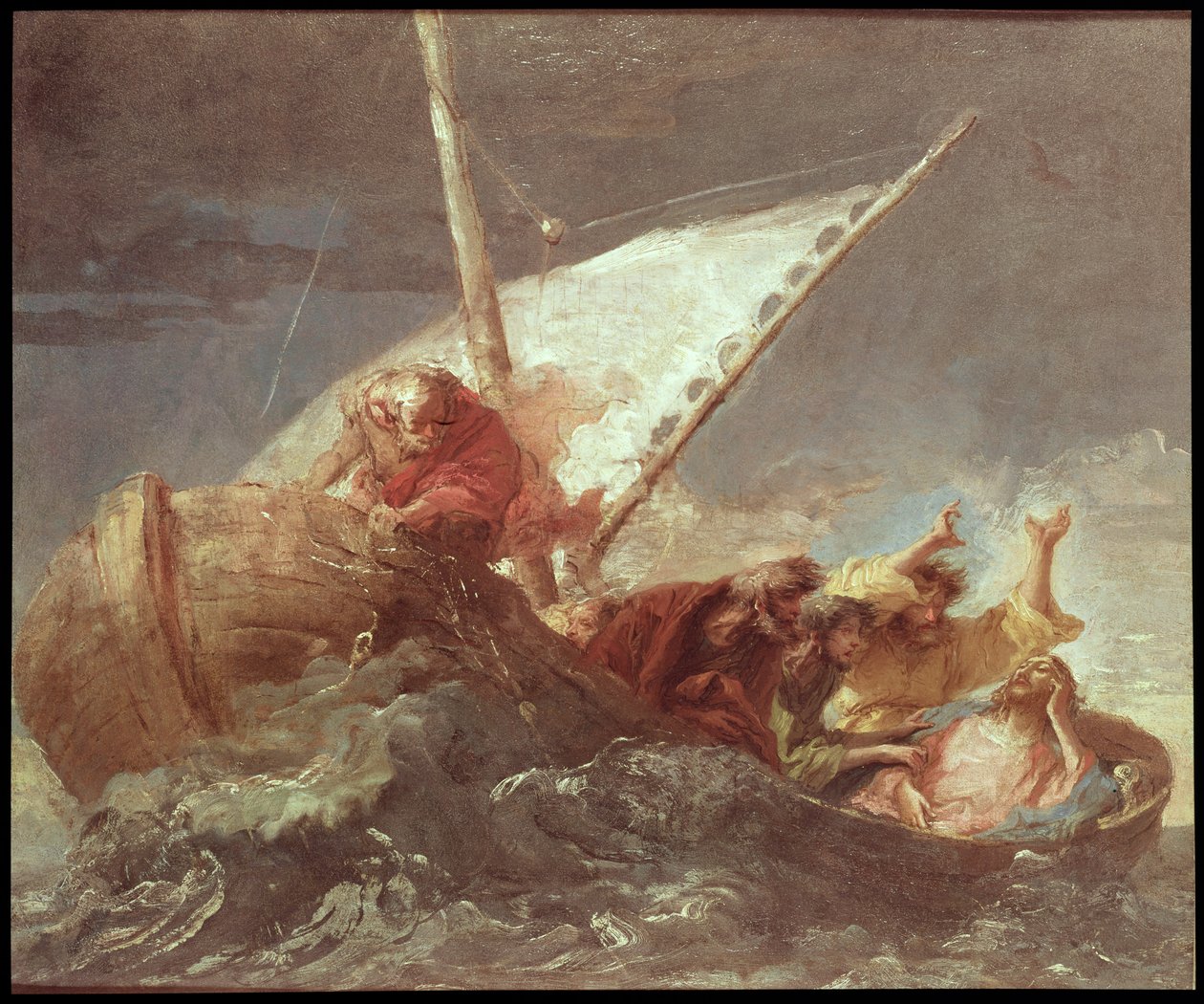Cristo sul Lago di Tiberiade da Giovanni Domenico Tiepolo