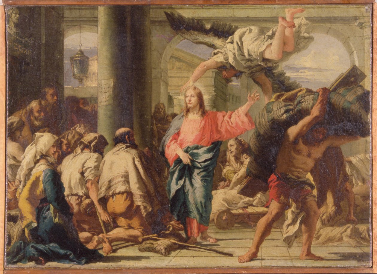 Cristo alla Piscina di Betesda da Giandomenico (1727 1804) Tiepolo