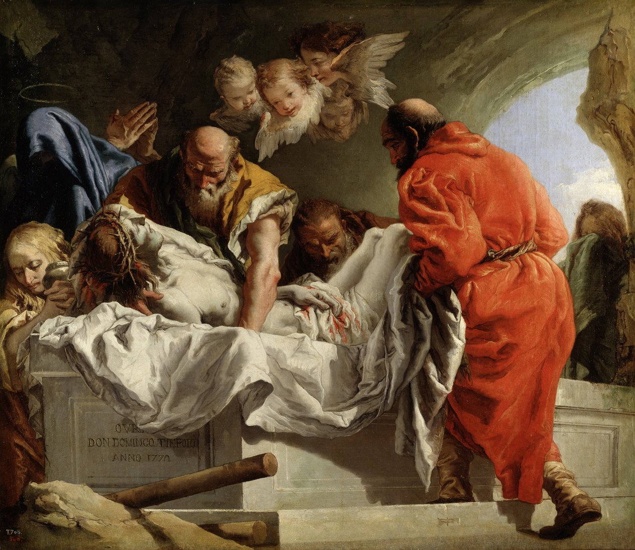 La sepoltura di Cristo, 1772 da Giovanni Domenico Tiepolo