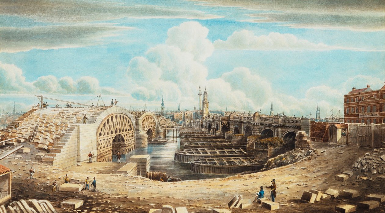 Ricostruzione del Ponte di Londra da Gideon Yates