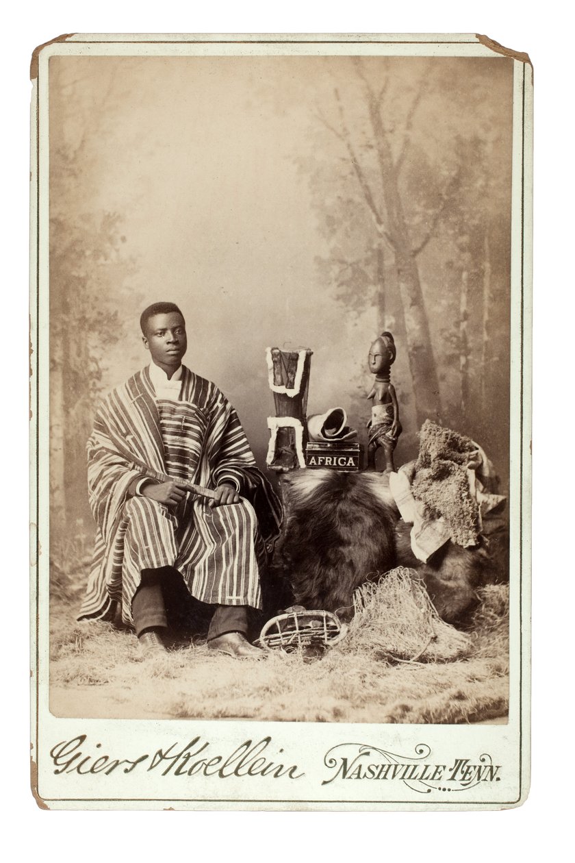 Momolu Massaquoi, Nashville, USA, c.1890 da Giers and Koellein