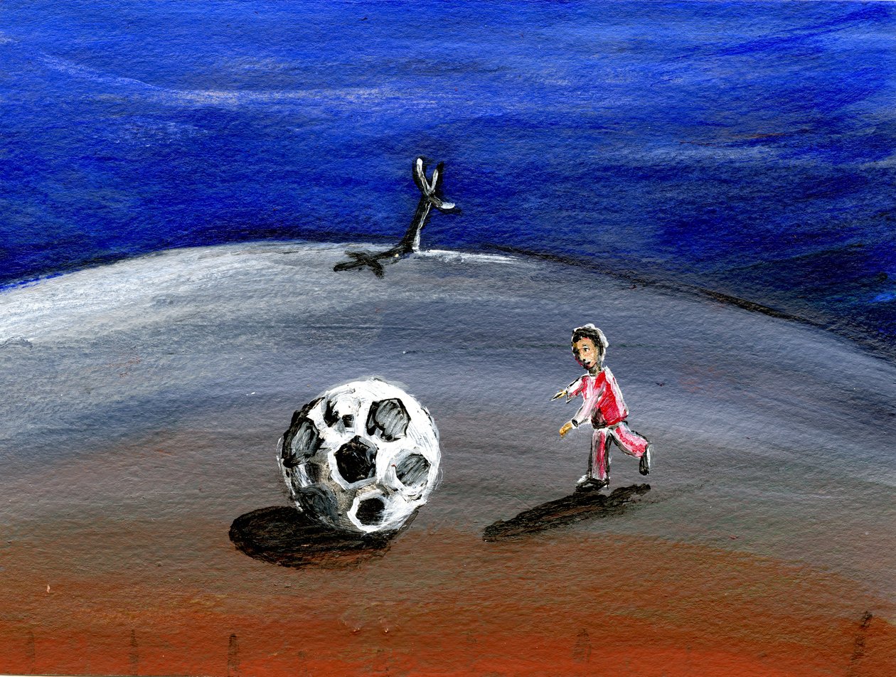 Ho trovato un grande pallone da calcio, 2005 da Gigi Sudbury