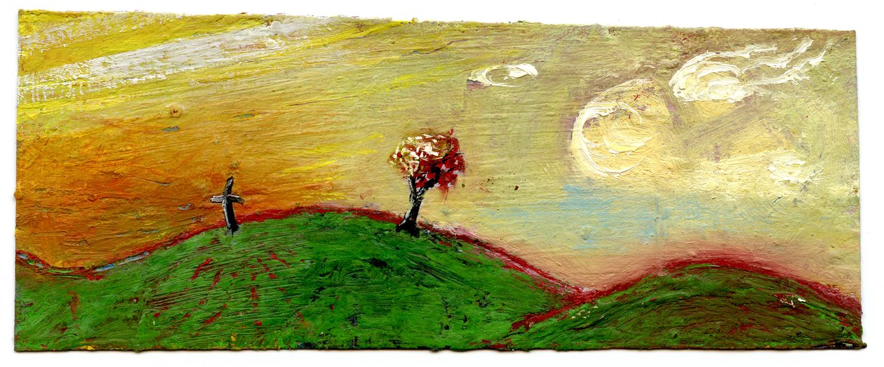 Albero e Croce, Tramonto, 2003 da Gigi Sudbury