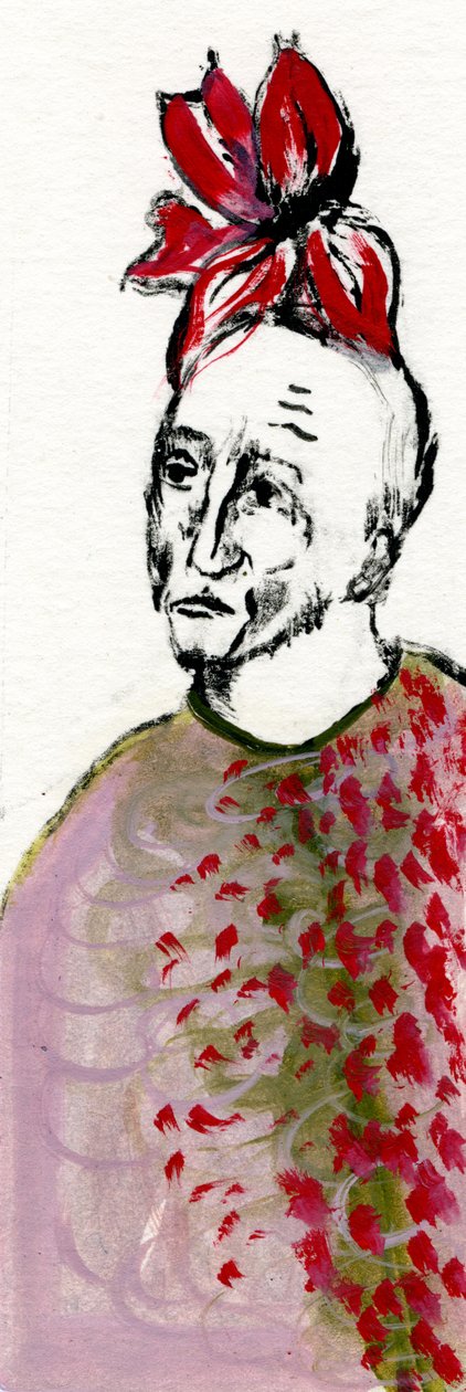 Sono diventato un fiore rosso, 2017 da Gigi Sudbury