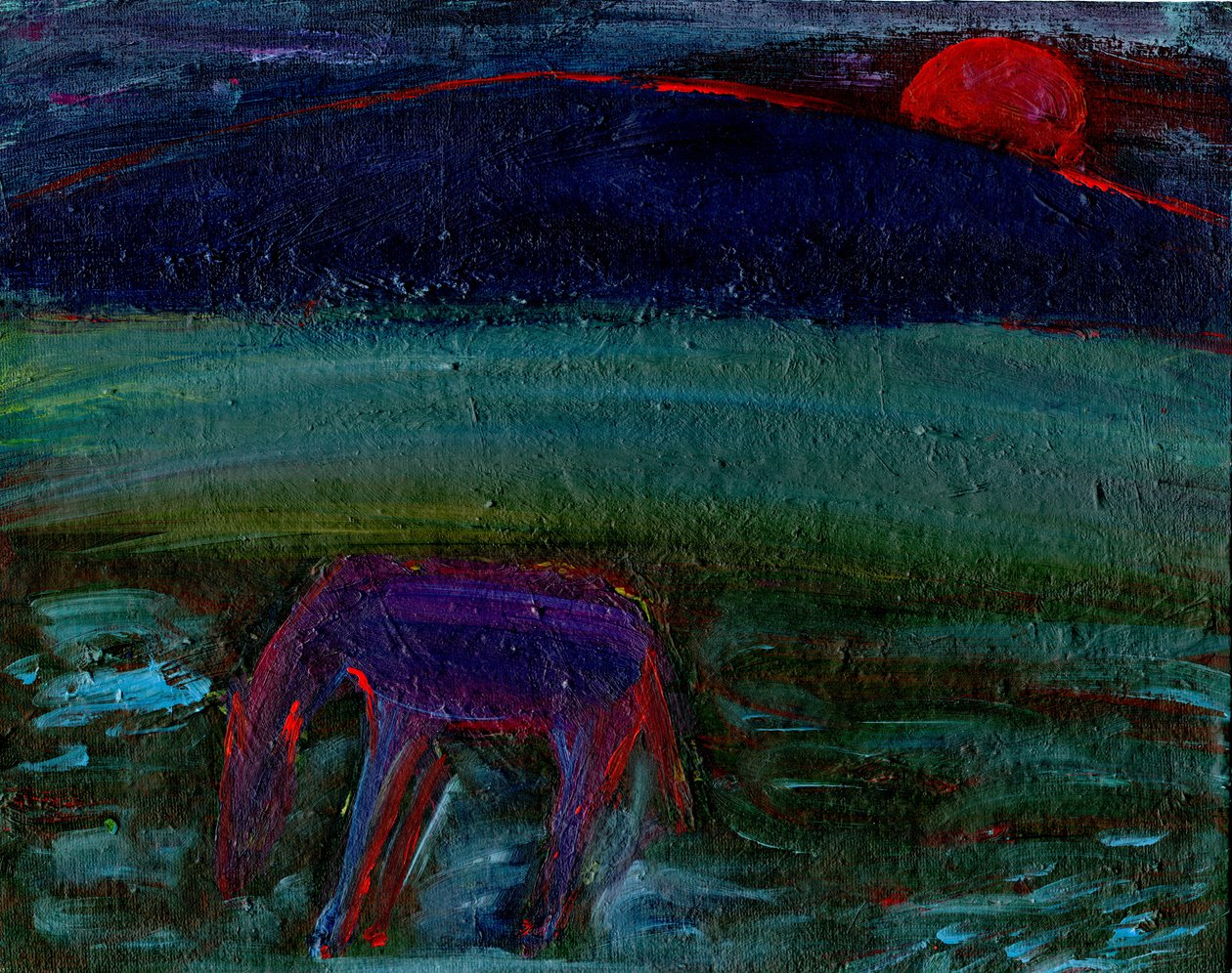 Il cavallo e la luna rossa da Gigi Sudbury