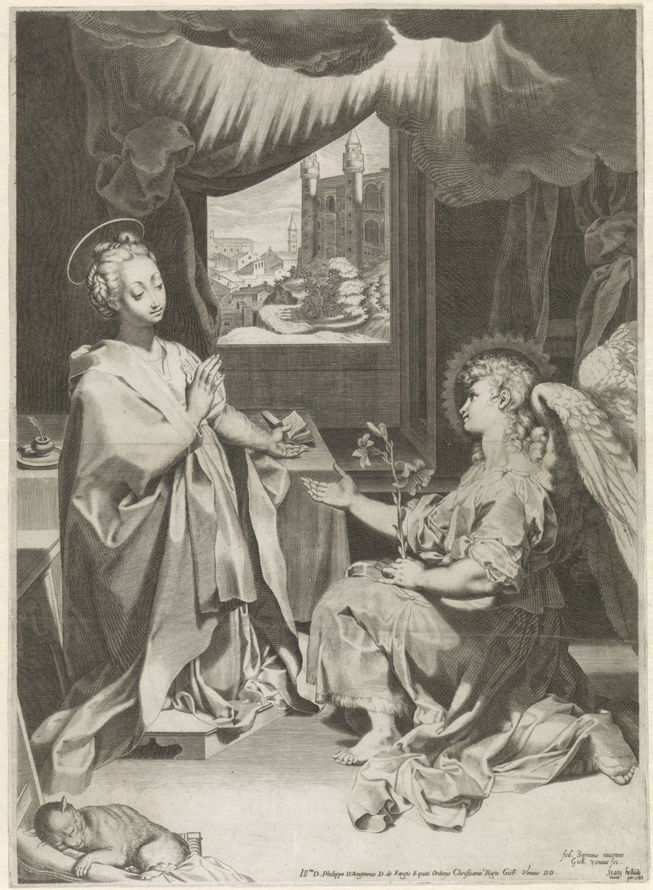 Annunciazione da Gijsbert Van Veen