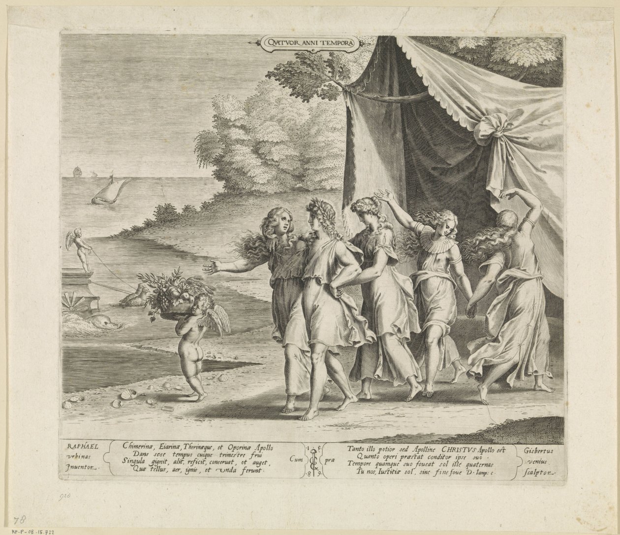 Apollo e le quattro stagioni da Gijsbert Van Veen