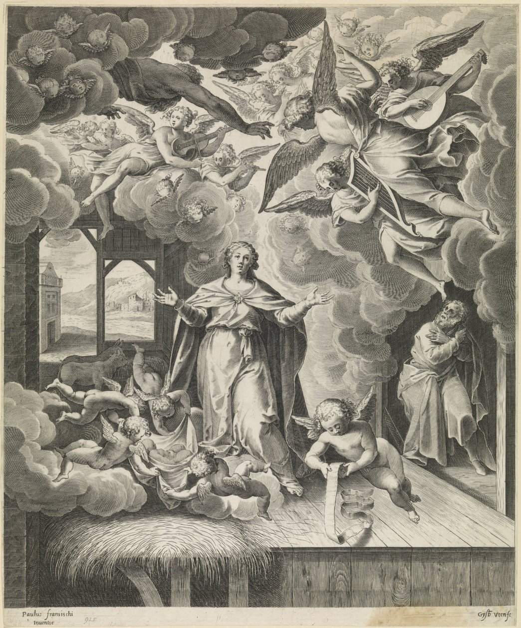 Nascita di Cristo da Gijsbert Van Veen