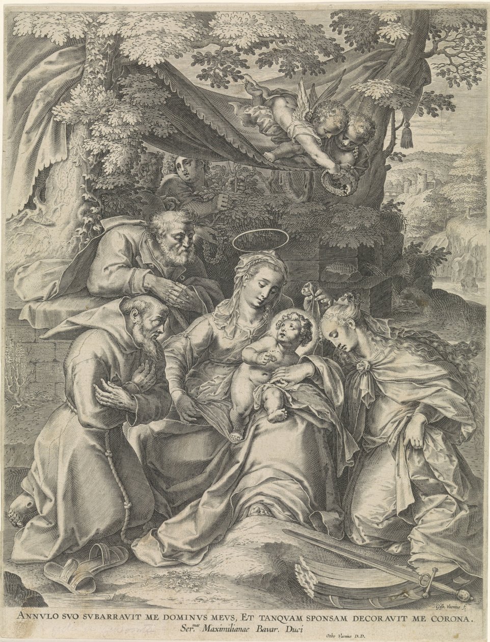 Matrimonio mistico di S. Caterina d
