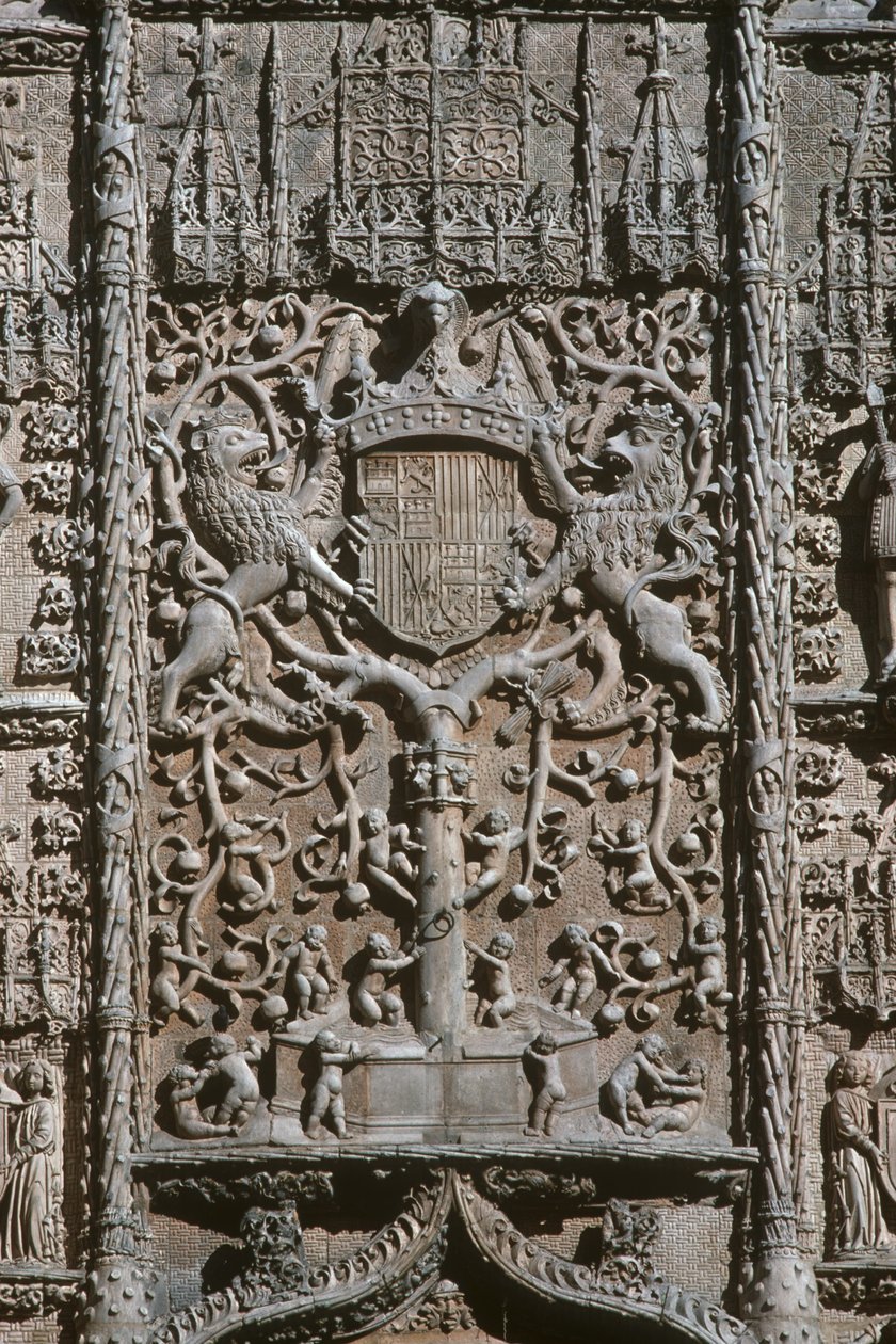 Dettaglio della facciata d