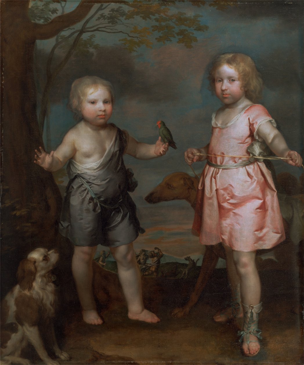 Lord John Hay e Charles, Maestro di Yester (poi 3° Marchese di Tweeddale) da Gilbert Soest