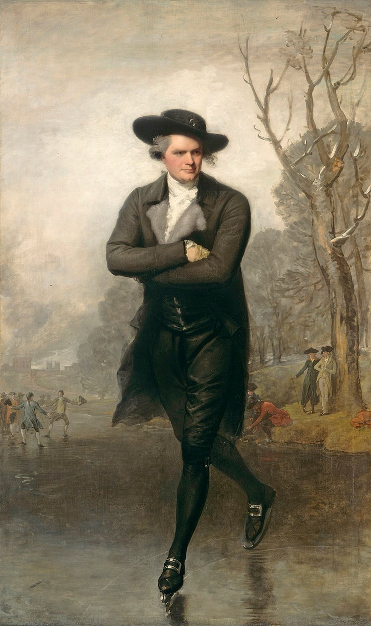 Il pattinatore (Ritratto di William Grant), 1782 da Gilbert Stuart