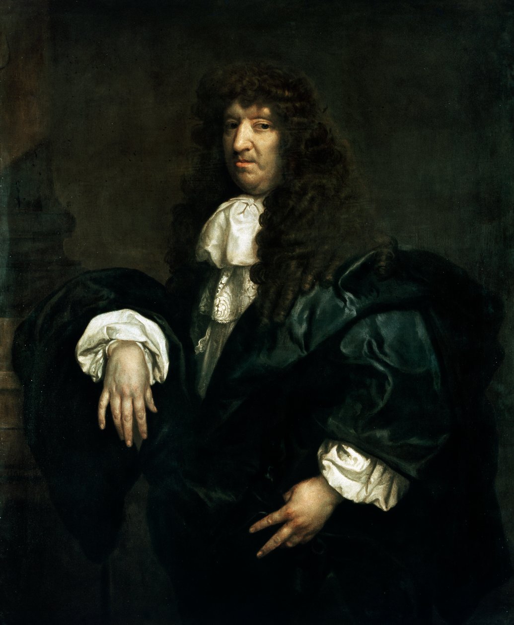 Ritratto di Samuel Butler, c.1670-80 (olio su tela) da Gilbert Soest