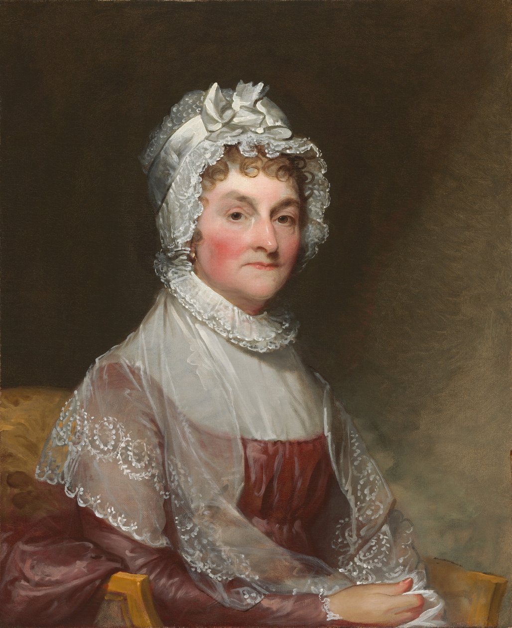 Abigail Smith Adams (Mrs. John Adams) da Gilbert Stuart