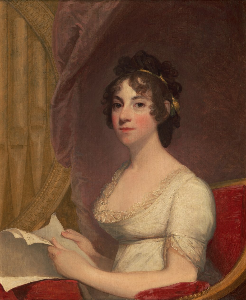 Anna Maria Brodeau Thornton (signora di William Thornton) da Gilbert Stuart