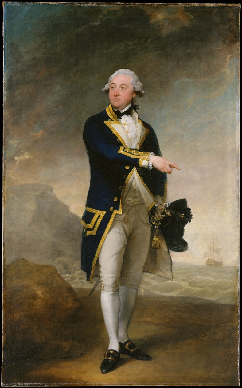 Capitano John Gell da Gilbert Stuart