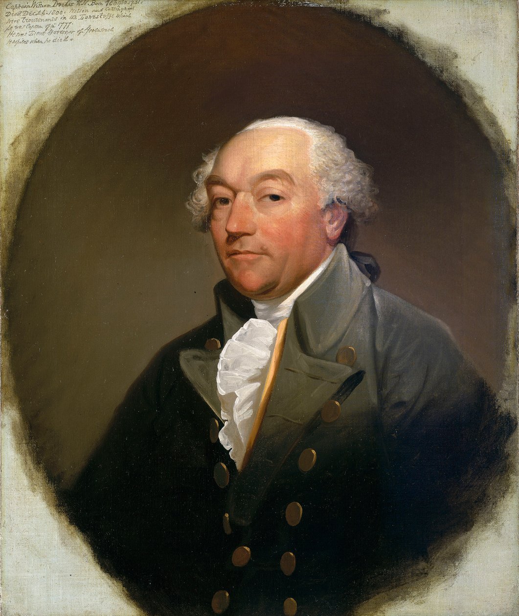 Capitano William Locker (1731-1800), c.1785 da Gilbert Stuart