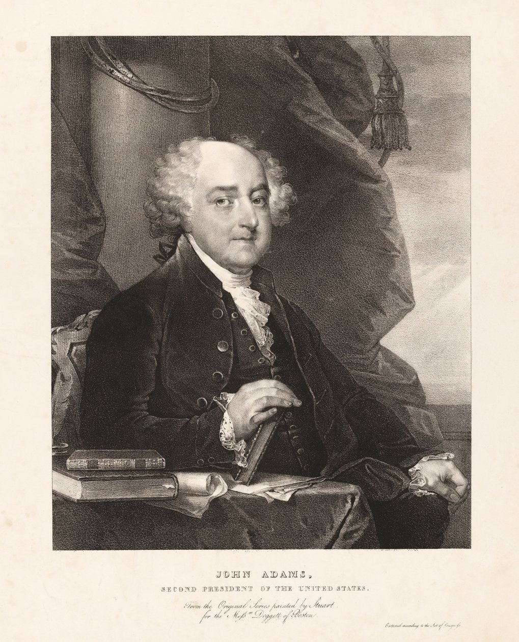 John Adams da Gilbert Stuart