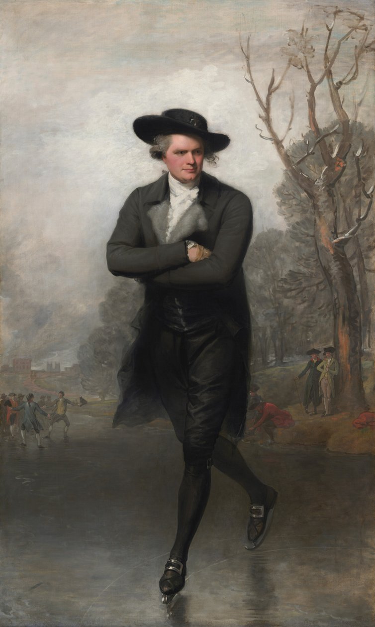 Il pattinatore (Ritratto di William Grant) da Gilbert Stuart