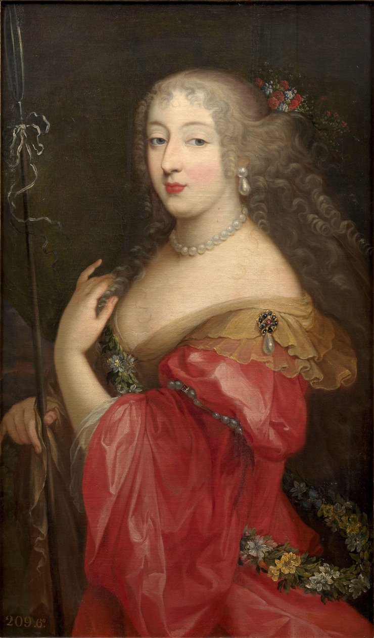 "La Grande Mademoiselle come pastorella da Gilbert de Seve