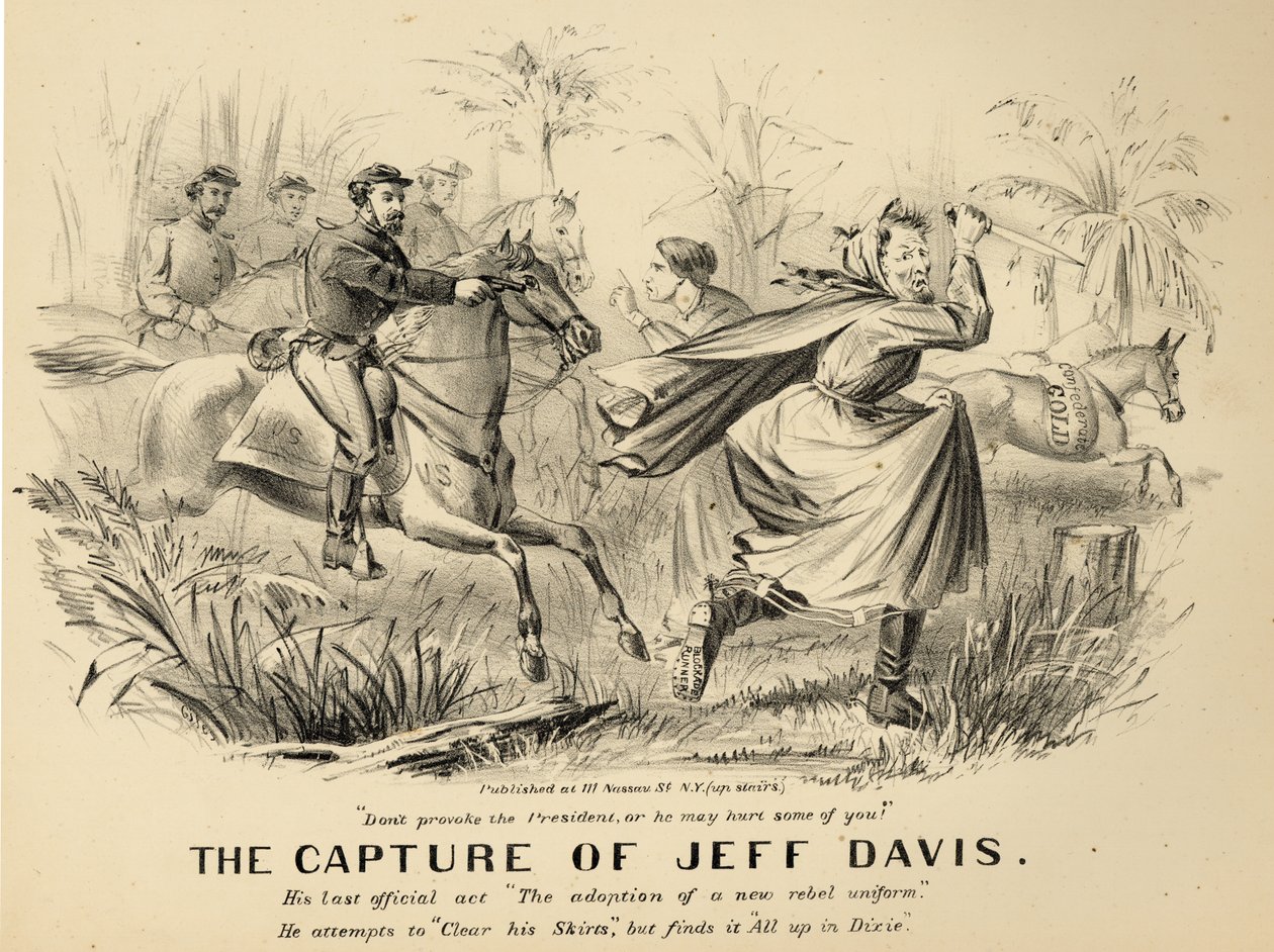 La cattura di Jeff Davis da Giles