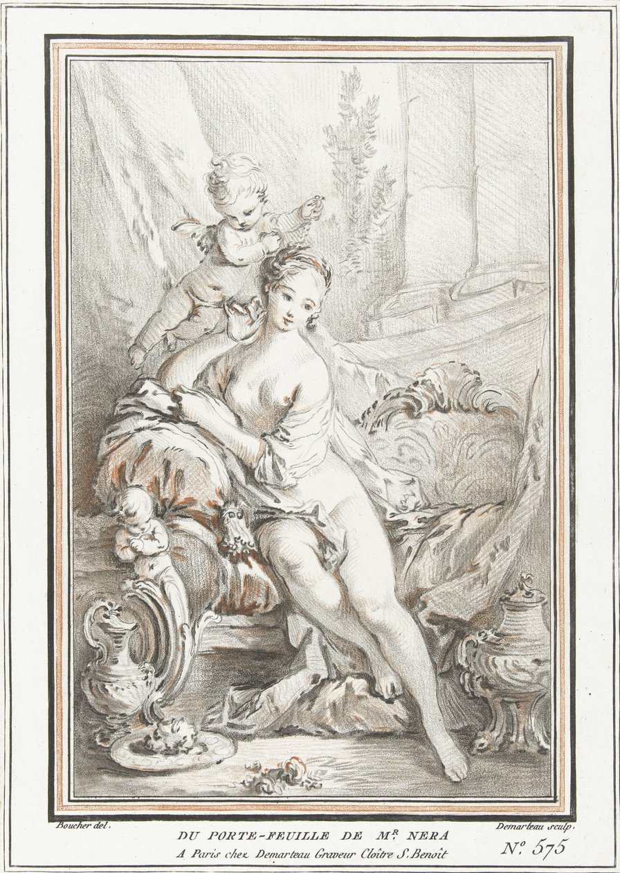 Venere e Amore da Gilles Demarteau