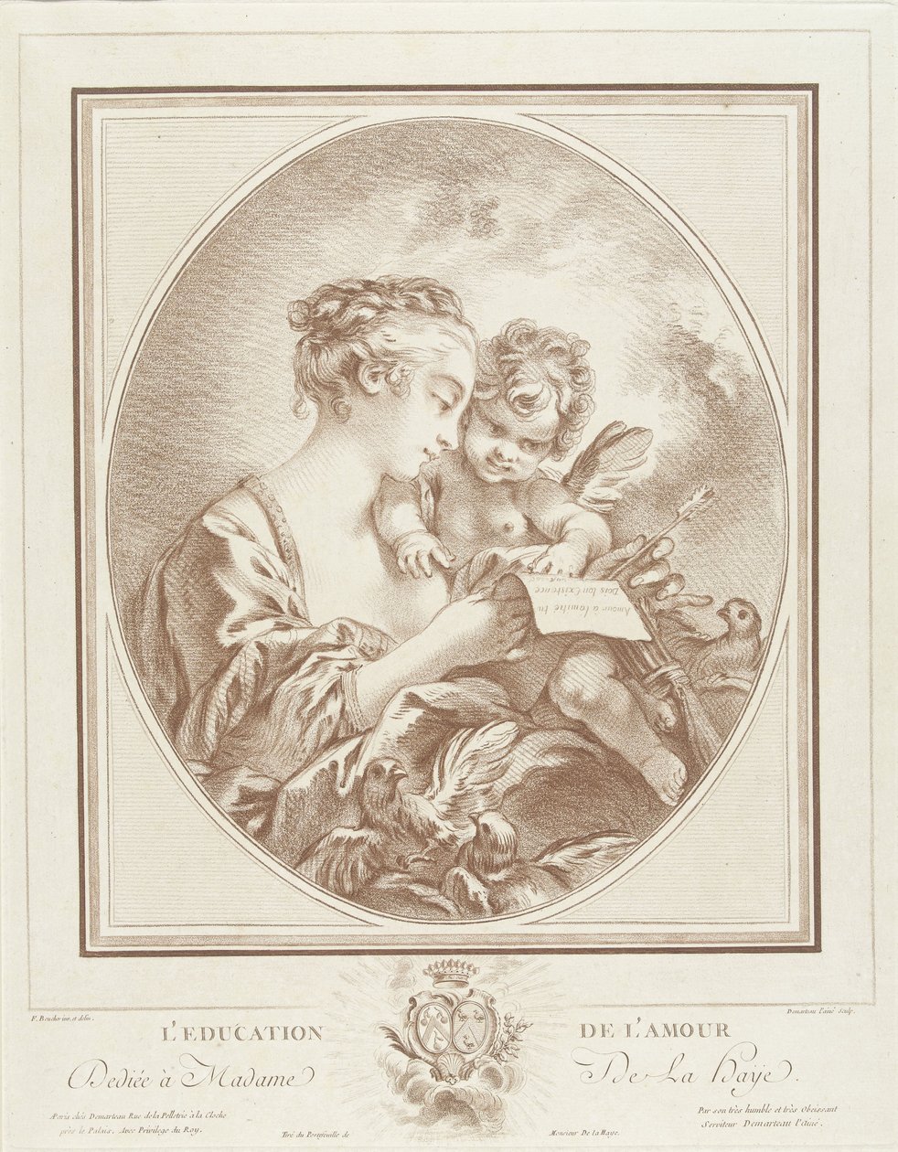 Amore viene istruito da Gilles Demarteau