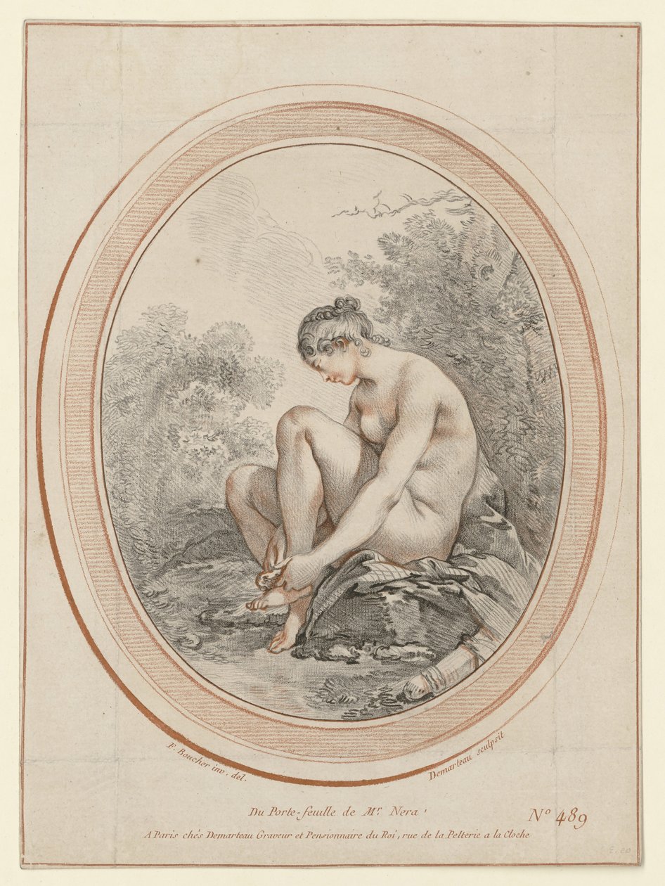 Venere al bagno da Gilles Demarteau