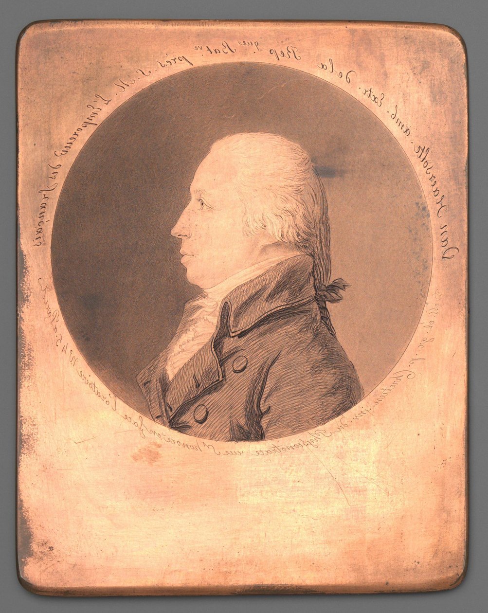 Ritratto di Antonie Fred. Rob. Evert barone di Haersolte da Gilles Louis Chrétien