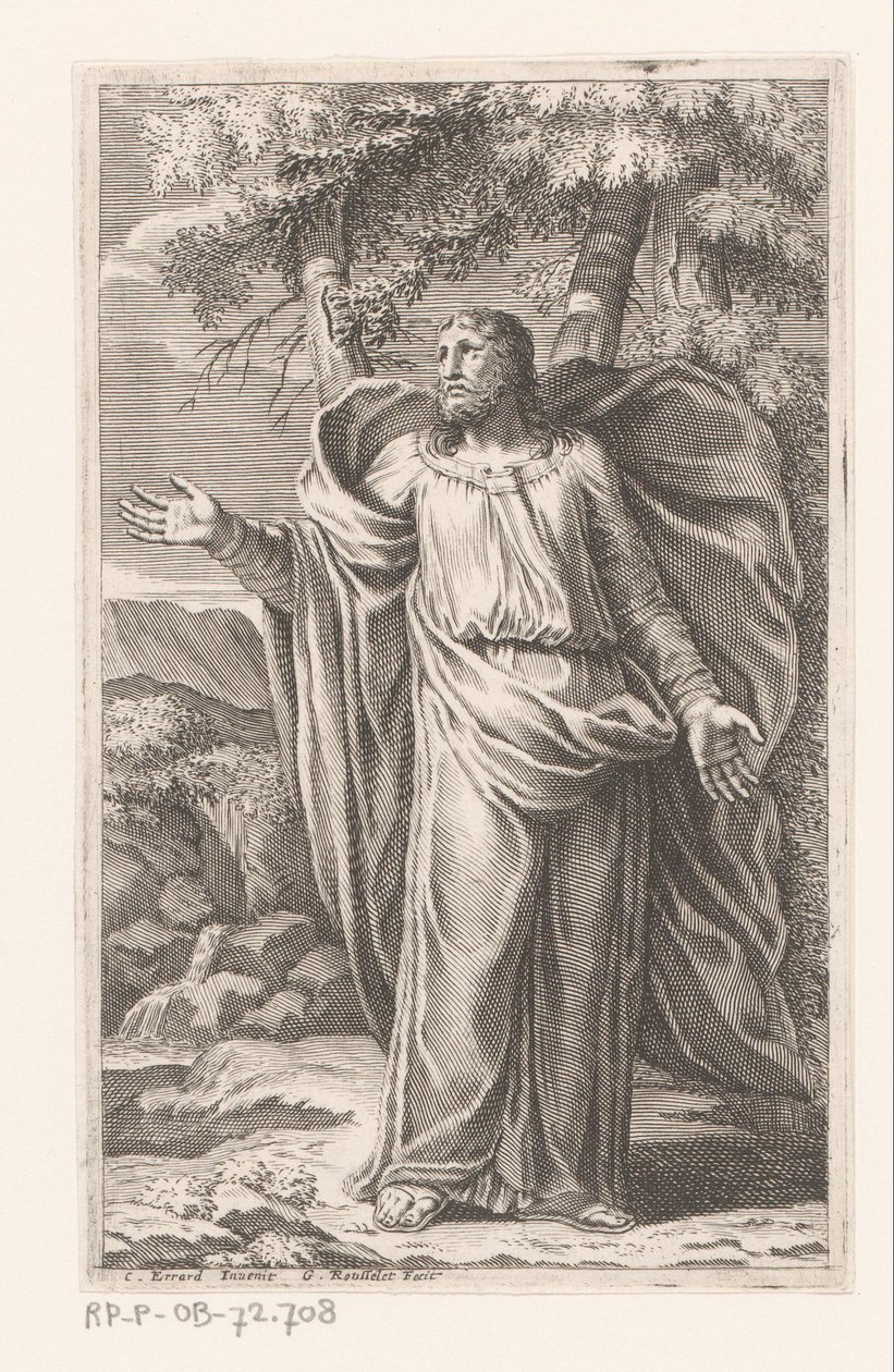 Cristo nel deserto da Gilles Rousselet