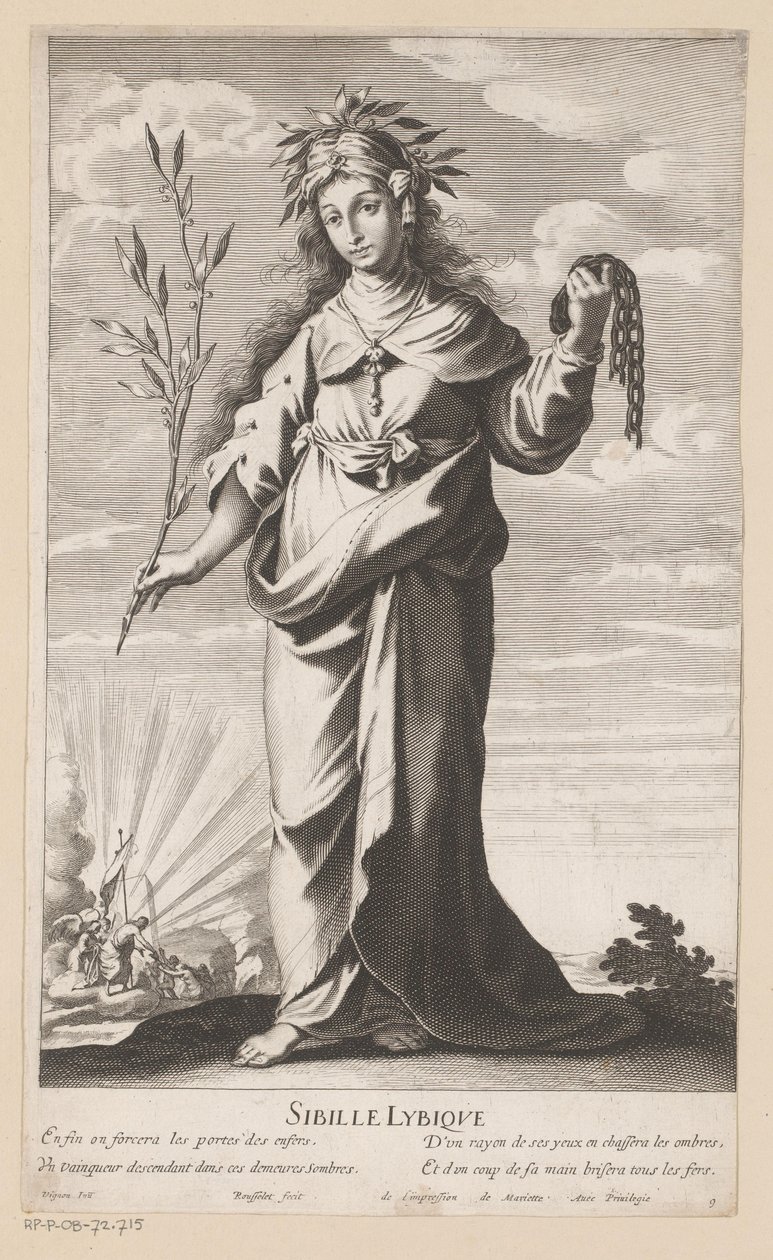 Sibilla libica (Sibille) (Les Sibylles) da Gilles Rousselet