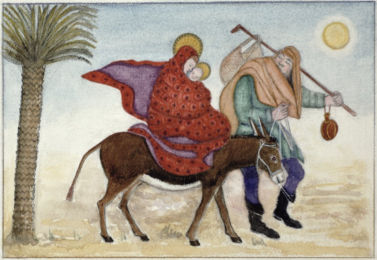 Fuga in Egitto III da Gillian Lawson