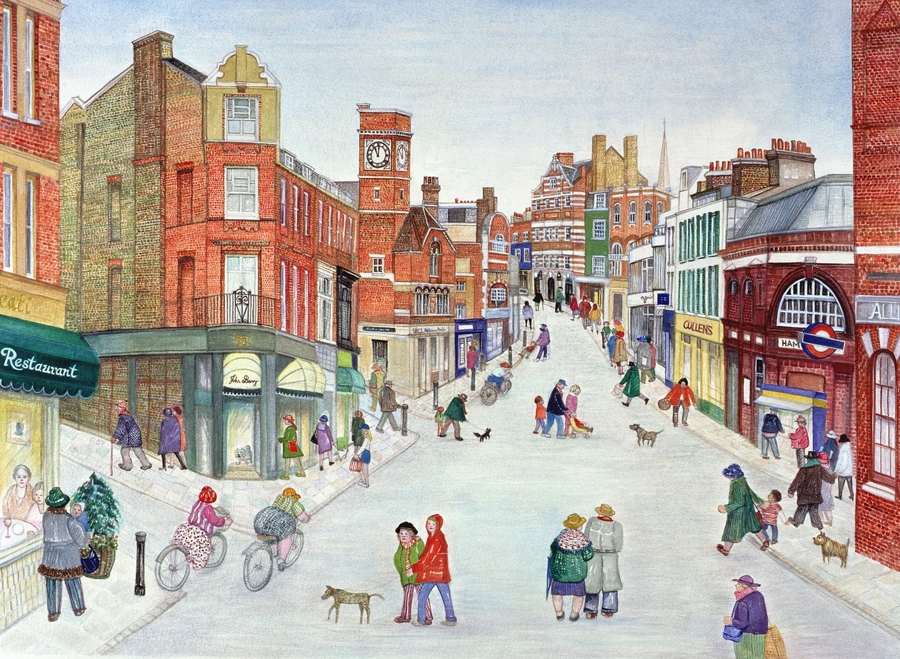 Heath Street, Hampstead da Gillian Lawson