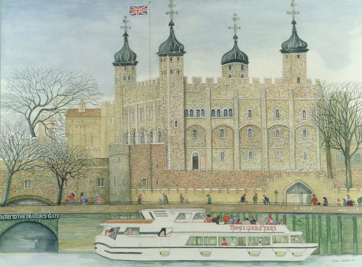 La Torre di Londra da Gillian Lawson