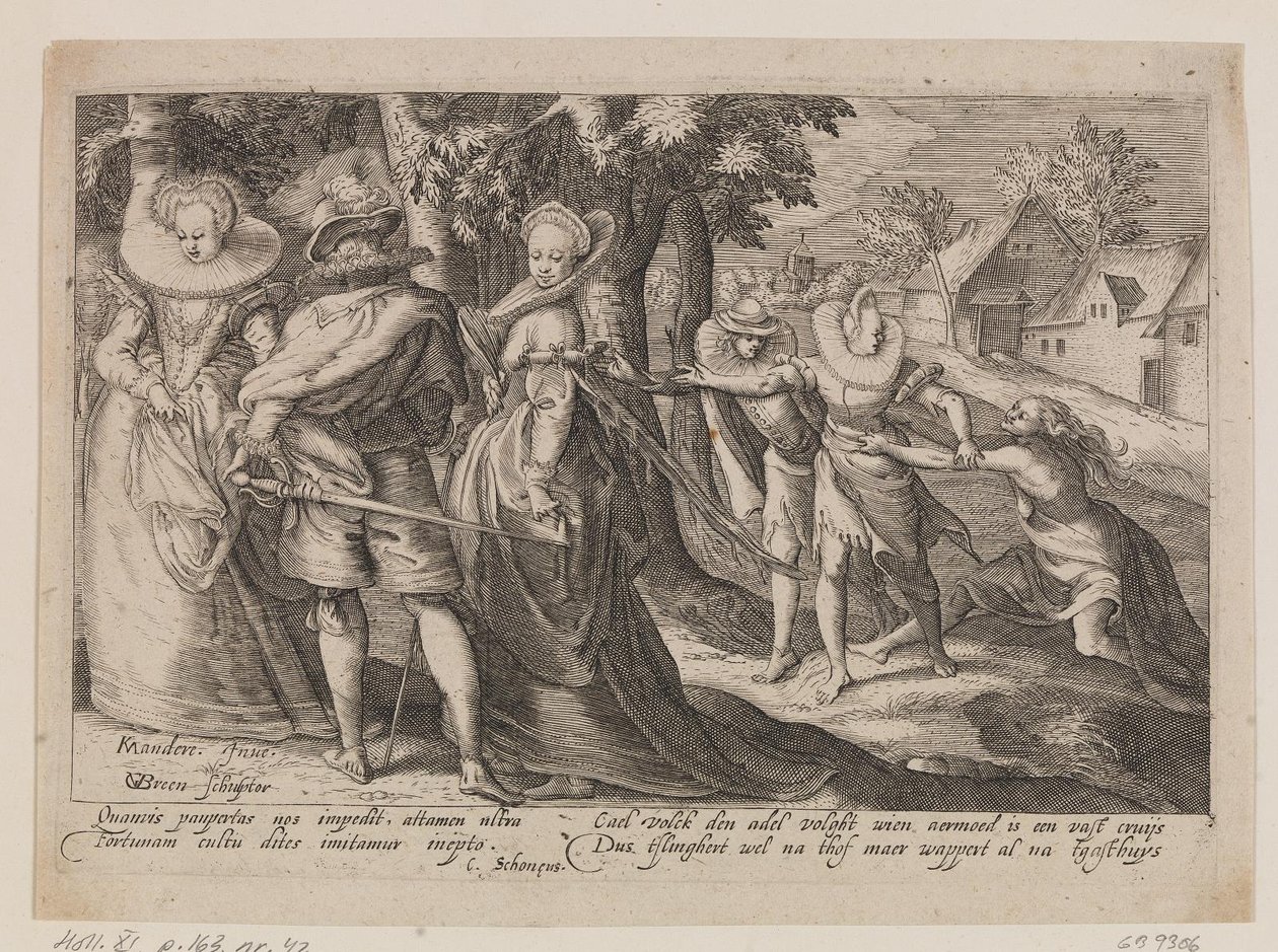 Cupido e Discordia da Gillis van Breen