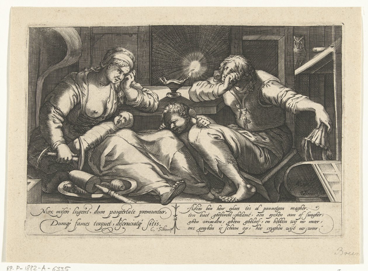 Conseguenze dello spreco nel matrimonio da Gillis van Breen