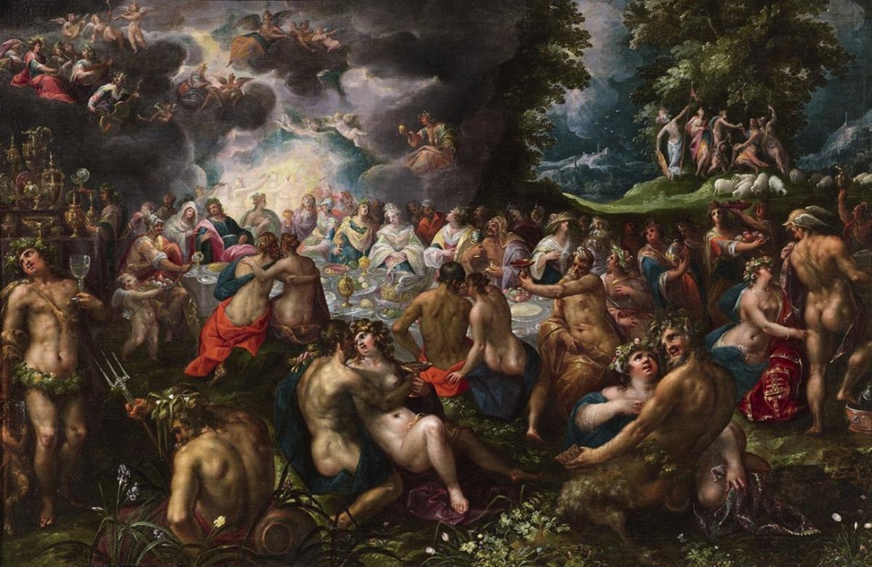 Gillis-van-Valckenborch-THE-MARRIAGE-OF-PELEUS-AND-THETIS da Gillis van Valckenborch