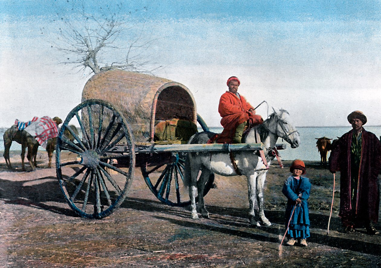 Carro di Bukhara, Uzbekistan, c1890 da Gillot