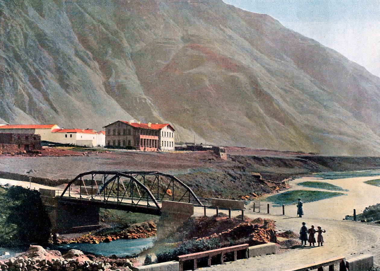 Stazione a Lars sulla Strada Militare Georgiana, c1890 da Gillot