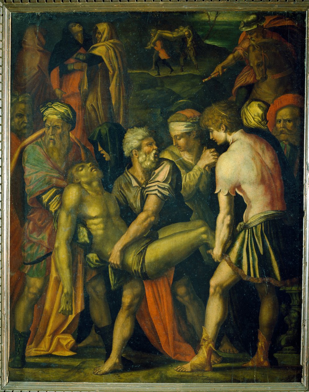 Cristo portato alla croce, Camera di Abramo da Giorgio Vasari